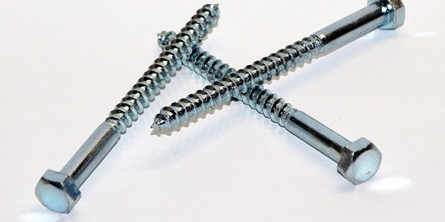 100 Tirefonds rond.cav.plaq.