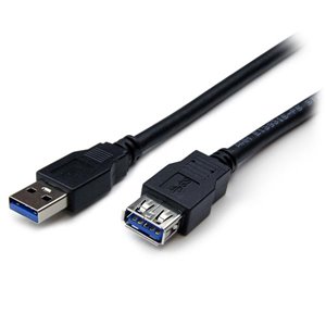 Rallonge usb 3.0 a/a noire m