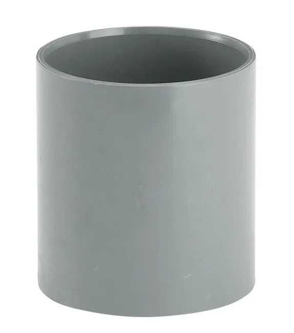 Manchon PVC a butée fem-fem diam 100