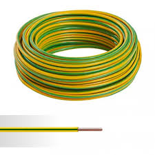 Fil TH 6mm2 vert-jaune / mettre