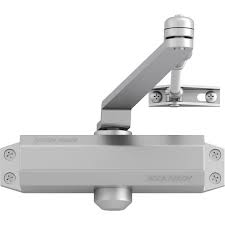 Ferme porte multi f2-3-4 b.c argente vachette