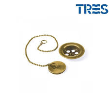 bonde a bouchon lavabo / bidet + siphon reglabe sac SP3145