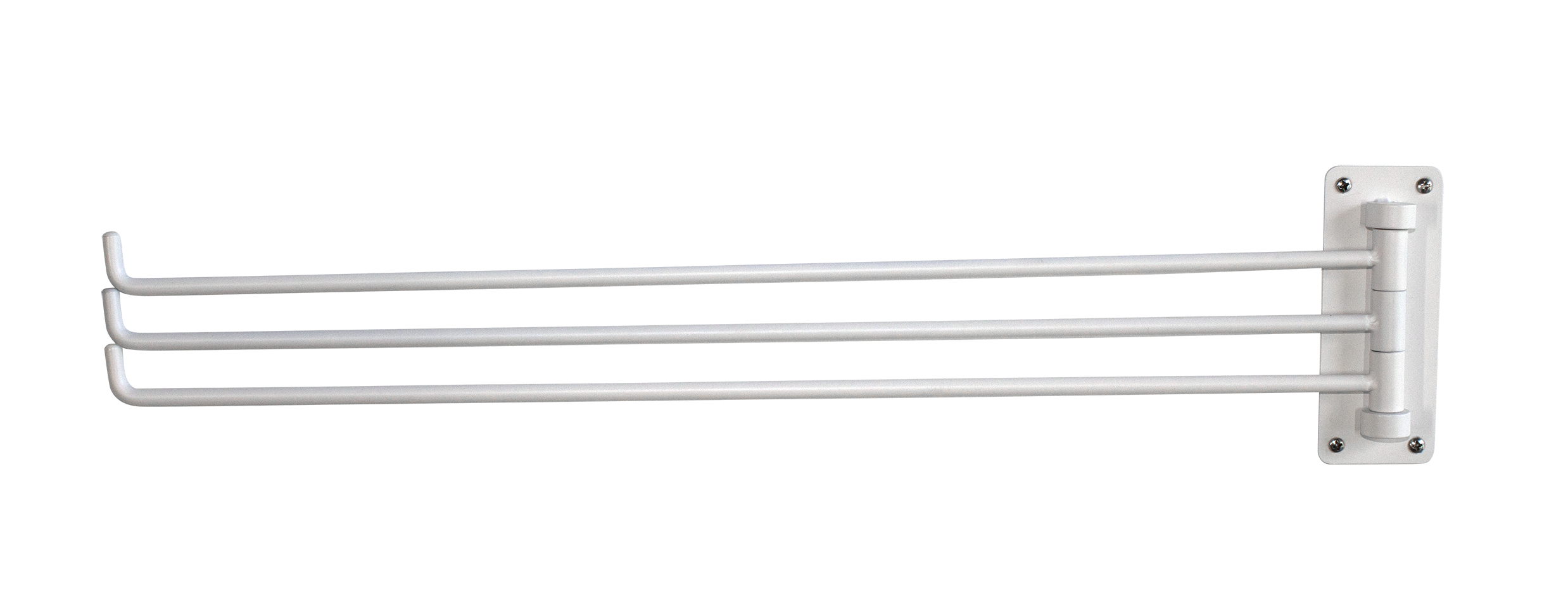 Porte-serviettes barres basic blanc